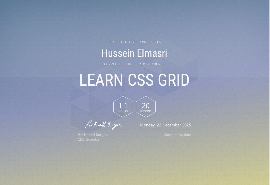 Learn CSS Grid